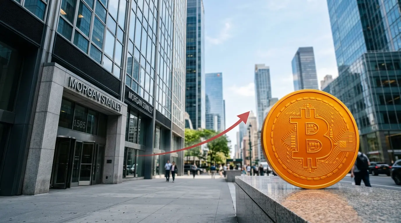 „Morgan Stanley“ 269 mln. USD „Spot Bitcoin ETF“ statymas: kodėl „Wall Street“ perka, net jei jūsų patarėjas ne